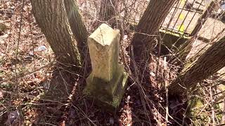 One of the more interesting grave names we have found- lost to time W.V