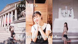 🌸華盛頓DC vlog | 國家檔案局、大屠殺紀念館、林肯紀念堂、馬丁路德、傑弗遜總統之快被公車給氣死🚌