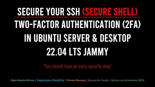 Don't Risk It: Strengthen SSH Security with Two-Factor Authentication (2FA)