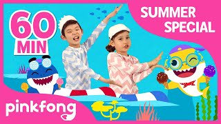 Baby Shark Dance and more | Best Summer Songs | +Compilation | Pinkfong Songs for Children
