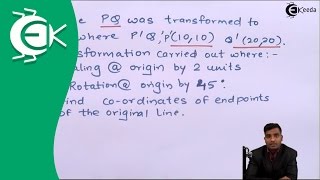 Inverse Transformation - 2D Transformation - Computer Aided Design