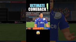 🤯Piyush Chawla's Comeback with WRONG UN in Real Cricket 24 | mi vs srh in rc24 ipl 2024 #shorts