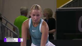 WTA Linz | Match Highlights | 29.01.2025 | R. Sramkova vs. A. Potapova