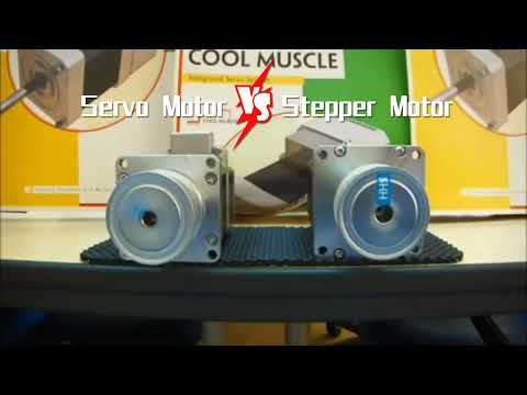 What the differences are between stepper motors and servo motors