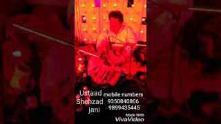 Ustaad Shehzad jani playing tabla on Pakistani song