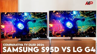 Comparativa de televisores entre la LG OLED G4 vs Samsung S95D: las dos mejores OLED del 2024