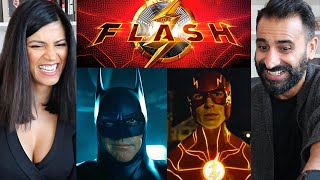 THE FLASH TRAILER REACTION! Batman | Ezra Miller, Michael Keaton, Ben Affleck | Flash 2023 Movie