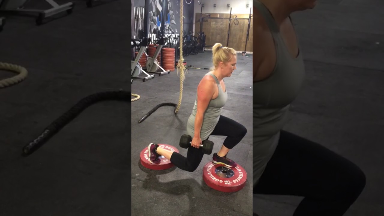 Db Deficit Split Squat Youtube