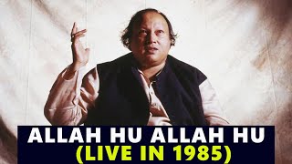 Allah Hu Allah Hu Live In South Africa 1985 -  The Legend Nusrat Fateh Ali Khan!!!