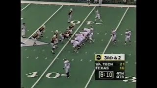 NCAAF 1995 Sugar Bowl - Virginia Tech vs Texas