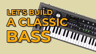 MicroKORG 2 - Let's Build: a Classic Bass Patch!