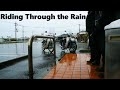 Traveling Through the Rain on a Honda Super Cub