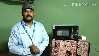 HAIER Microwave Demo Installation ¦  Haier के माइक्रोवेव को चलाना सीखे