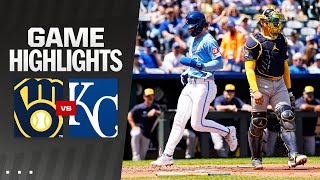 Brewers vs. Royals Game Highlights (5/8/24) | MLB Highlights