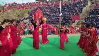 sudurpaschim doti Gaura nach I Gaura parva I Doti students dance in Gaura Traditional dance #doti