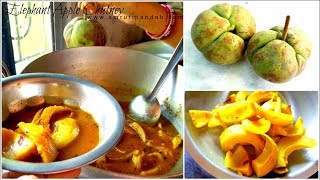 ଓଉ ଖଟା | Ou Khata | Bou Rosei # 22 | Elephant Apple Chutney | Chalta Recipe