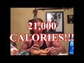 21,000 Calories Cheat Day! BeastAesthetics