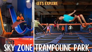 Let's explore Sky Zone Trampoline Park, Irving TX