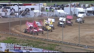 FAST 410 Sprints - Attica Raceway Park May 15, 2009