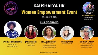 Women Empowerment Event 15th June 2023