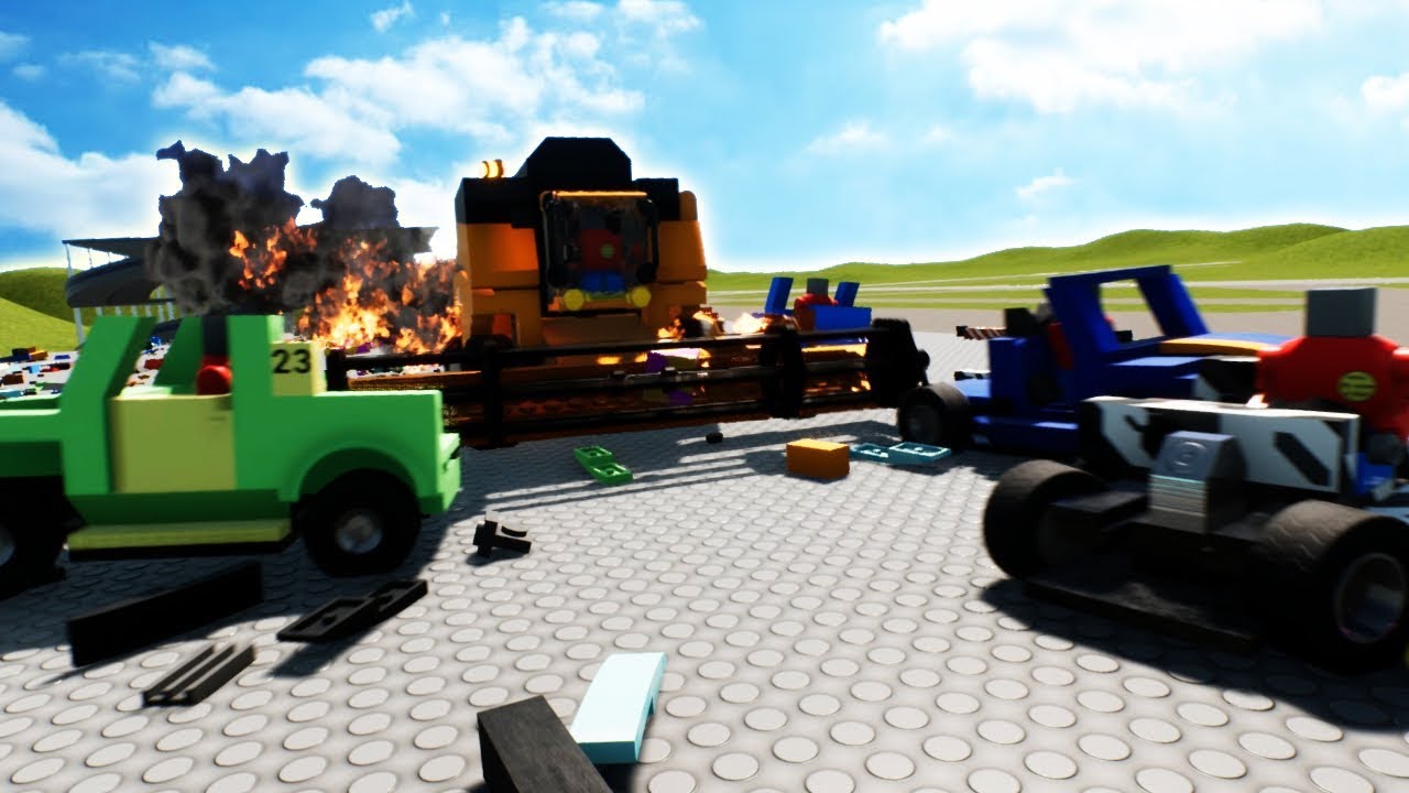 WORLDS LARGEST LEGO RACE AND DEMOLITION DERBY! - Brick Rigs Gameplay ...