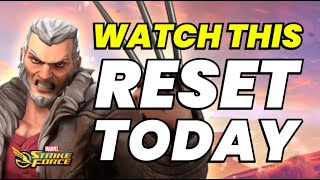 WATCH BEFORE MSF RESET TODAY! TRAP EVENTS WEEK! DO NOT WASTE YOUR RESOURCES! | M