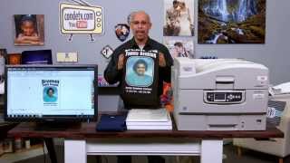 Oki White Toner Printers - C920wt - Real World Test - Memorial Shirts -