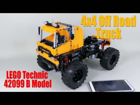 4x4 RC Off Road Truck - LEGO Technic 42099 B Model - YouTube