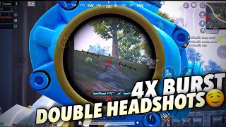 4x Burst Pixel knocks | Crispy headshots 🙂‍↔️ | FakeProYT