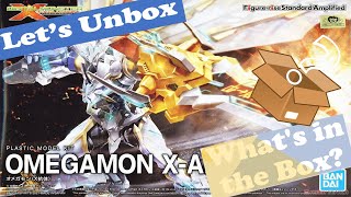 Unboxing Bandai Figure-Rise Standard Amplified Omegamon X-Antibody