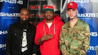 Tech N9ne, Stevie Stone & Darrein Safron Freestyle on Sway in the Morning | Sway