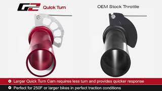 G2 Quick Turn Throttle Vs. Stock