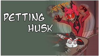 Petting Husk | Hazbin Hotel Comic-Dub | Cartoontomb