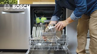 How to use your Bosch Dishwasher FlexSpace™ Flip Tines