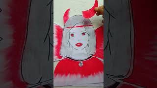 (😈 vs 😇) you are😈devil or angel 😇????recreating @Tonniartandcraft #@heena12 #shorts