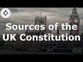 Sources of the UK Constitution | Public Law