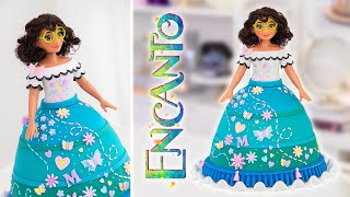 DISNEY ENCANTO 🌸 How to make a MIRABEL Doll Cake