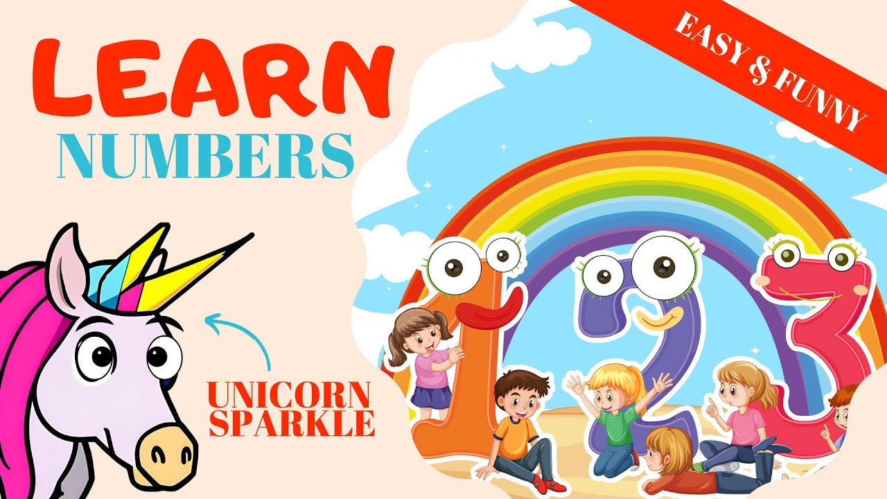 Learn Numbers From 1 To 10 Easy Fun Counting For Kids Youtube
