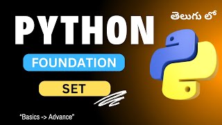 11. Set in Python | Python Tutorial in Telugu