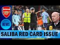 William Saliba Red Card Aftermath; Arteta And Alan Shearer React !!!