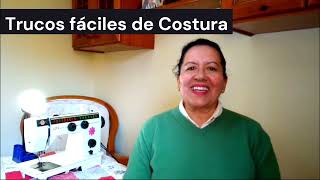 🧵 5 TRUCOS de COSTURA que te HARÁN la VIDA más FÁCIL! 😉 fáciles y rápidos - Manoli Costura Fácil