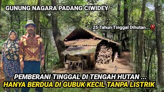 INILAH PAK RADEN DAN ISTRI PEMBERANI YANG TINGGAL DI RUMAH GUBUK TENGAH HUTAN ANGKER BANDUNG