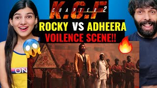 KGF CHAPTER 2 - ROCKY vs ADHEERA REDEMPTION BATTLE - #8 Yash, Sanjay Dutt, Srinidhi Shetty, Raveena