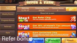 Teen patti Fun / win per day Rs=2000 Download this app Link..  👇