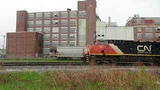 CN 2274,CN 8917,UP 5561 On A Eastbound Mixed(May 9th,2019)Battle Creek Michigan