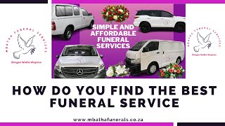How Do You Find The Best Funeral Service