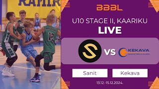 BC Sanit 2015 vs BK Ķekava 2015 | BBBL Boys U10