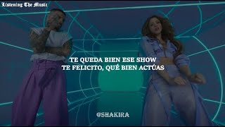 Shakira, Rauw Alejandro - Te Felicito [Letra // Lyrics]
