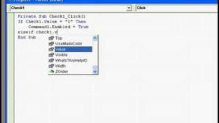 Using Checkboxes in VB6