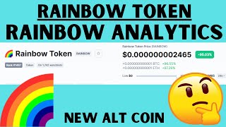 Rainbow Token Analytics | Rainbow crypto | RAINBOW coin New Altcoin